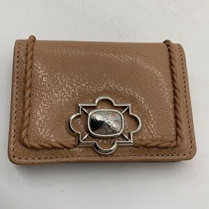 Brighton Small Leather Tan Change Purse